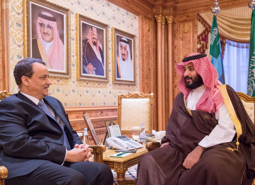 Saudi Deputy Crown Prince Meets with Ould Sheikh Ahmed
