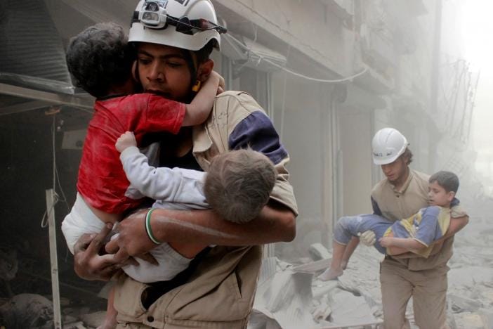 White Helmets Warn from Aleppo Starvation