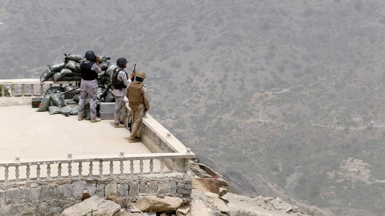 2 Saudis Injured in Projectile Attack from Yemen