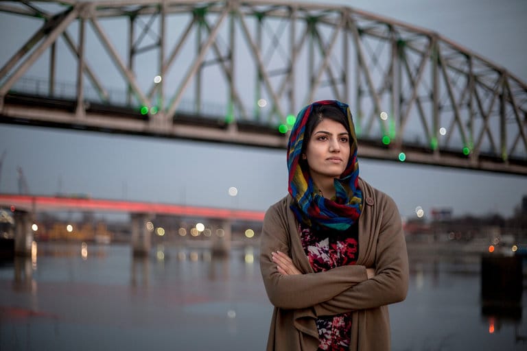 A Female Afghan Pilot Soars and Gives Up