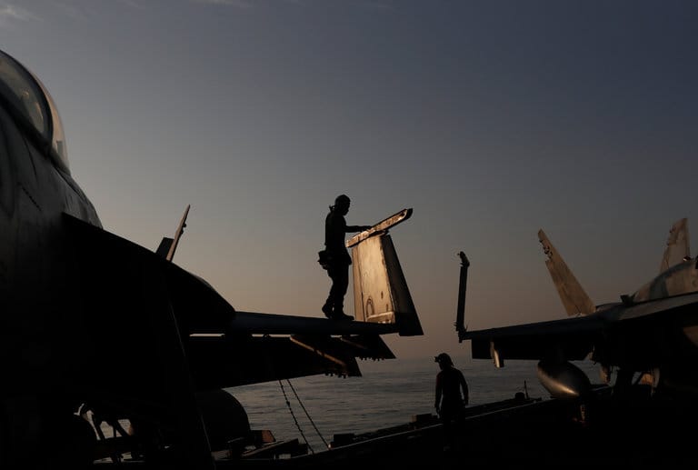 Aboard a U.S. Eye in the Sky, Staring Down ISIS