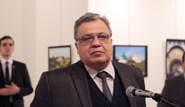 Russian Ambassador in Turkey Shot by an off-Duty Police Officer