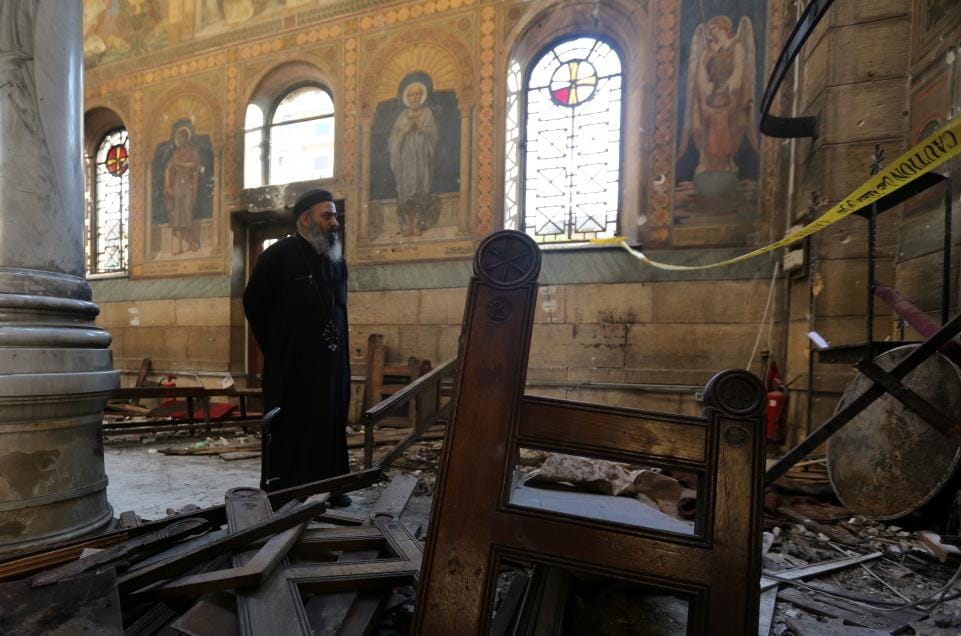 Arab, International Solidarity with Cairo in the Wake of Church Bombing