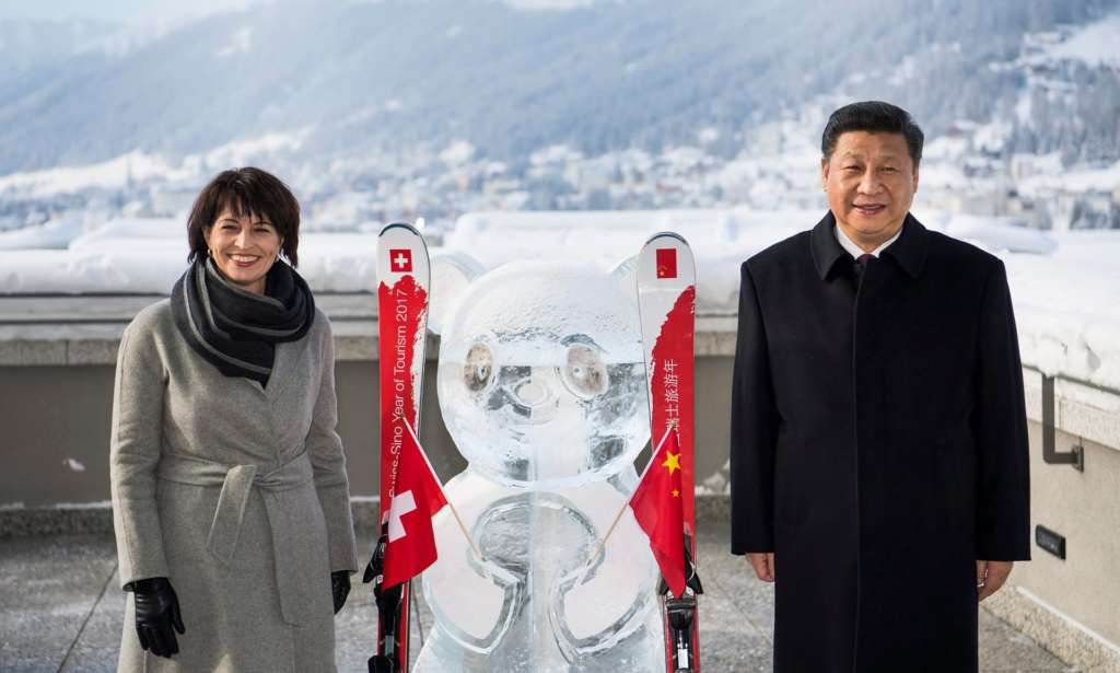 China Shines in Davos, U.S. Official Says Trump Is Misunderstood