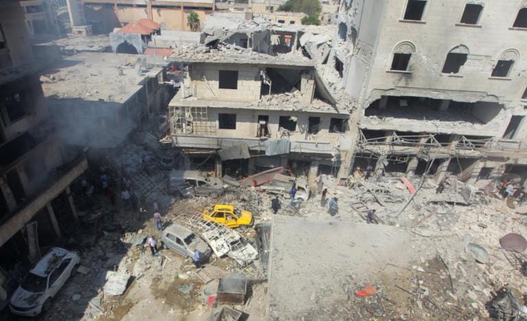 Rebels Go to Battle in Northern Syria