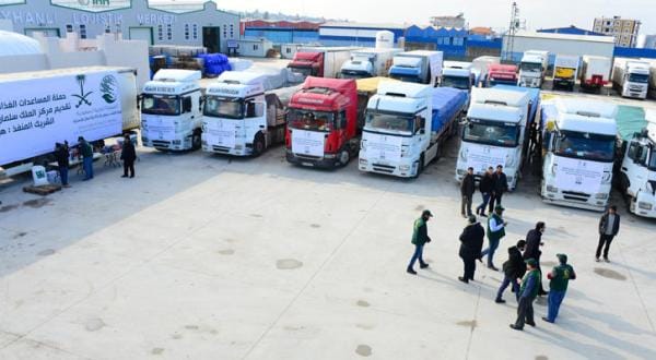 Saudi Aid for Displaced People Enters Syria