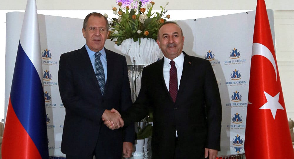 Cavusoglu, Lavrov Discuss Preparations for Astana Talks