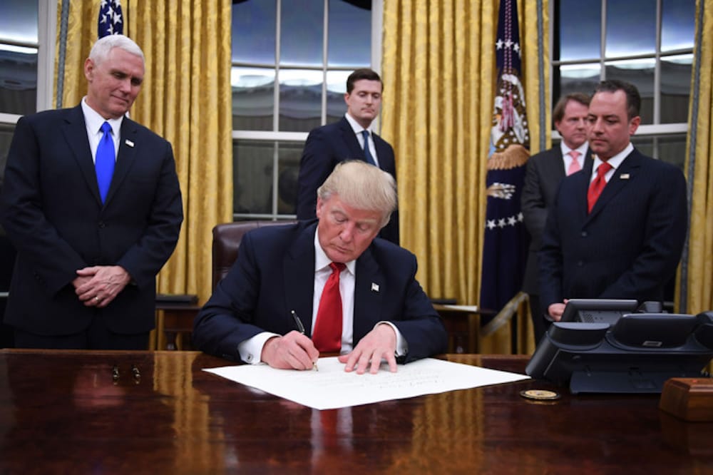 Trump Orders Strict Immigration Screening