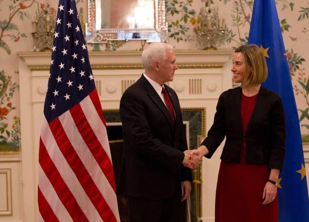 Pence Stresses U.S. Commitment to Cooperate with Europe