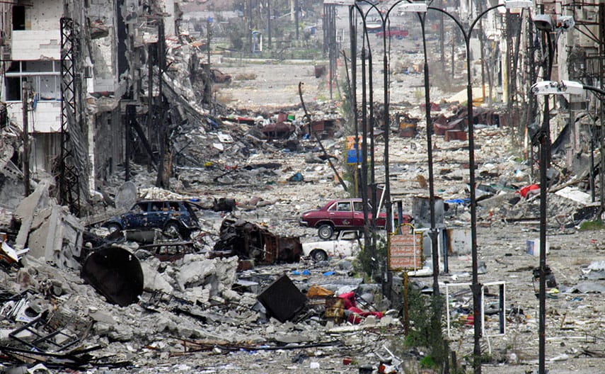 Syrian Regime Warplanes Hit areas of Homs, Deraa