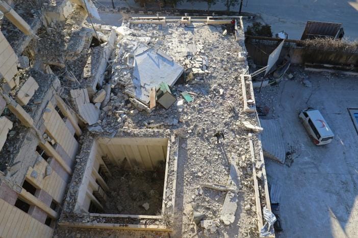 Air Raids Hit Red Crescent Offices in Syria