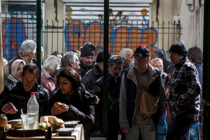 Greeks Sink Deeper in Poverty
