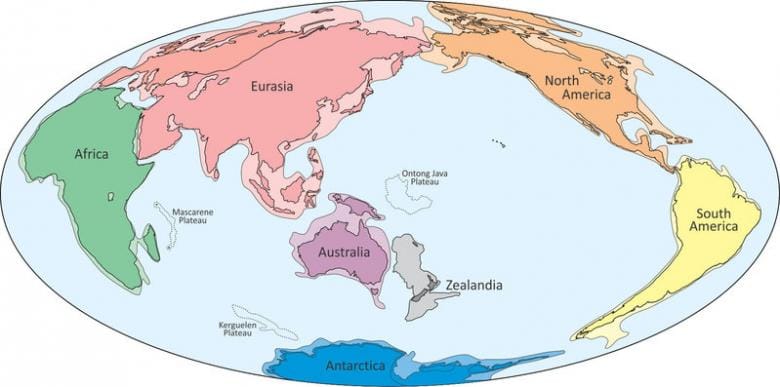 Scientists Claim Existence of Drowned Pacific Ocean Continent