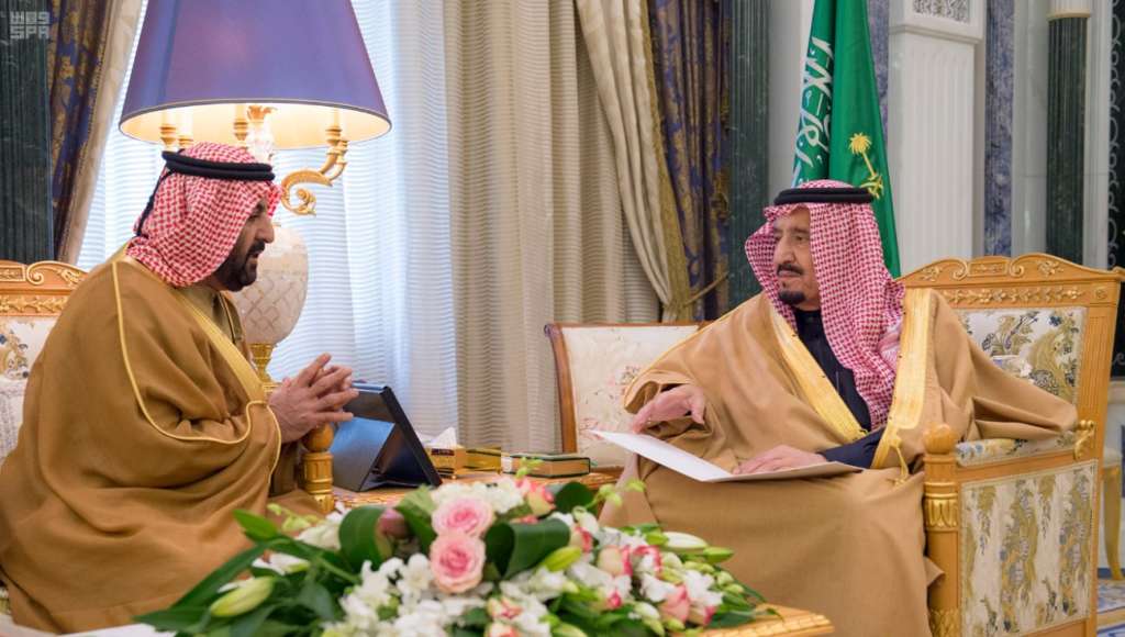 Custodian of Two Holy Mosques Receives Message from UAE President