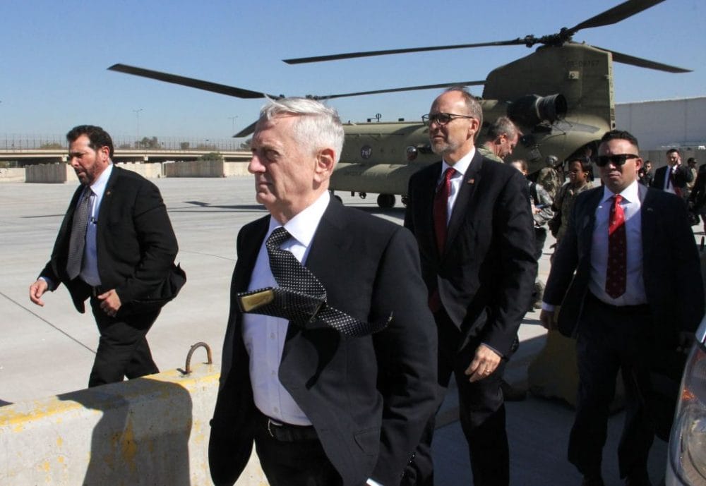 U.S. Defense Secretary: We’re Not in Iraq to Seize Anybody’s Oil