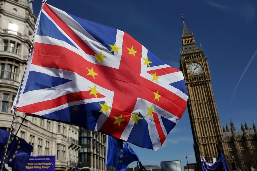 Britons March against Looming Brexit