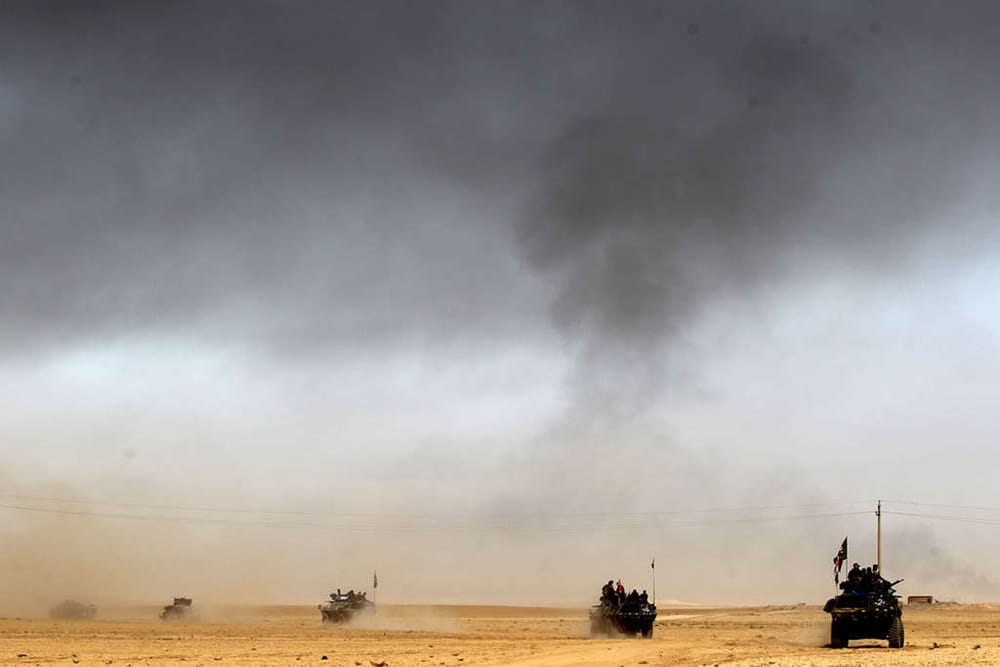 Iraqi Forces Counter ISIS Attack in Mosul