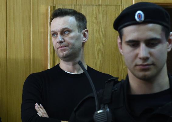 Putin Critic Jailed for 15 Days over Demonstrations across Russia