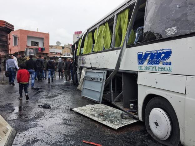 Twin Blasts Rock Damascus’ Fragile Security