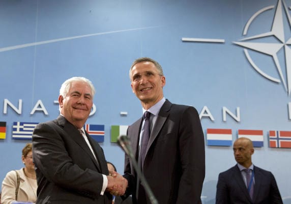 Tillerson Presses NATO on Spending: US Will Commit to Past Agreements