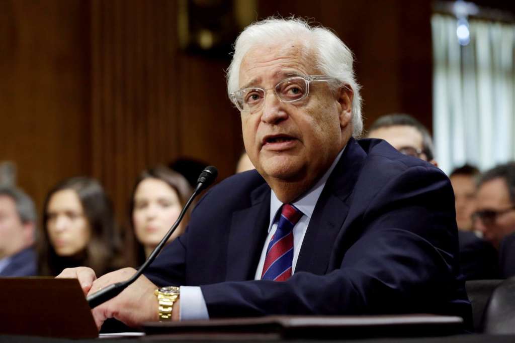 Israel Welcomes US Senate’s Confirmation of Settlement-backer as Ambassador