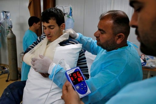 Mosul Doctors Treat their Own Relatives, Neighbors