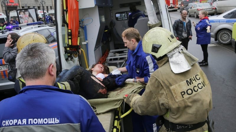 Russia Blast Kills Ten, Alarms France on Security of Public Transport