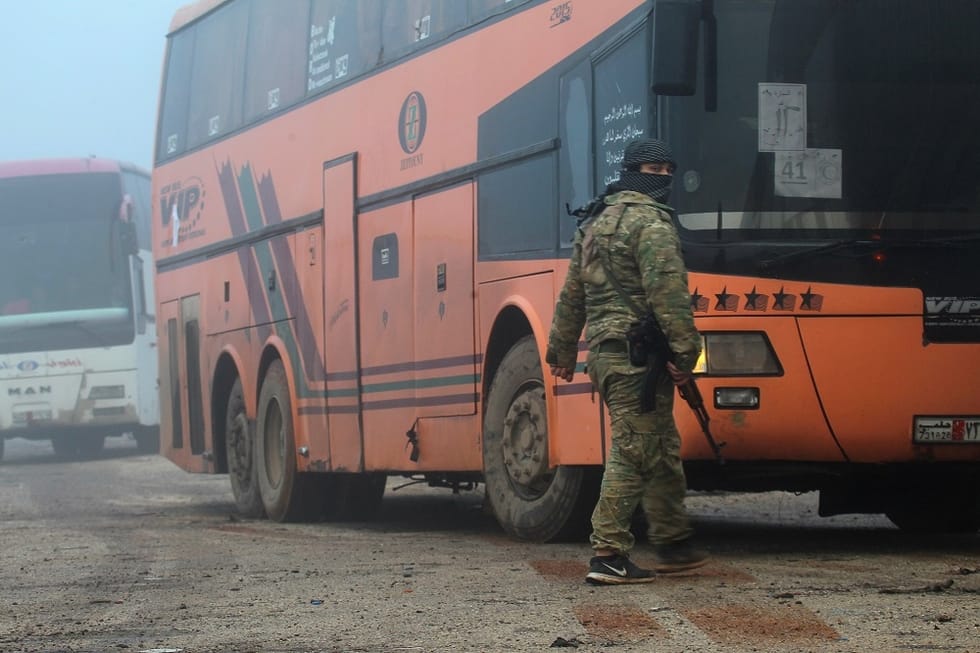 Six Killed in Aleppo Bombing as Evacuation of 4 Syrian Towns Resumes