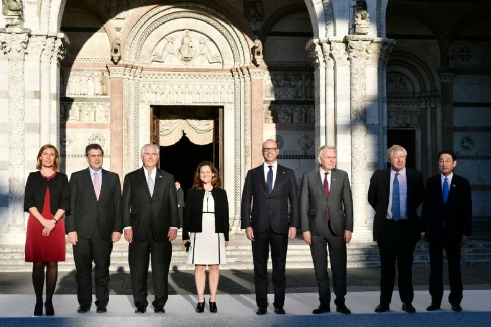 G7 Sees ‘No Future in Syria Possible with Assad’
