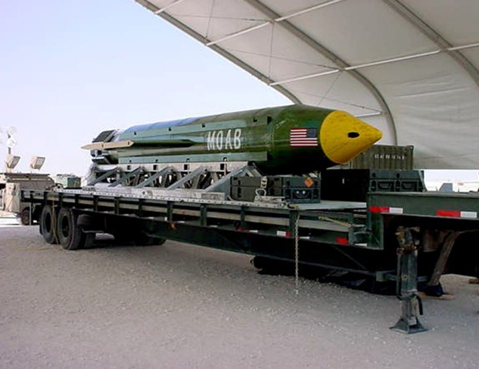 ‘Mother of all Bombs’ and Mr. President