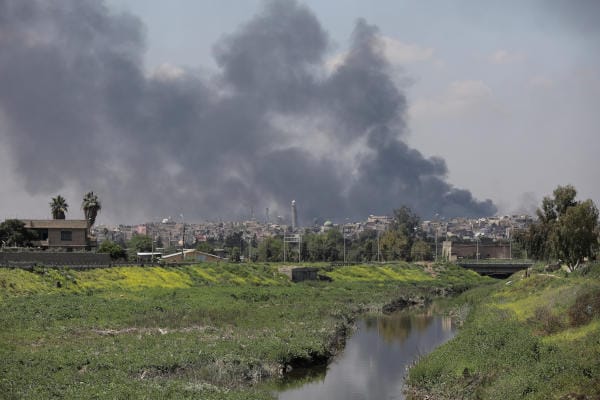 Iraqi Forces Waging Battle for Old City of Mosul with Drones