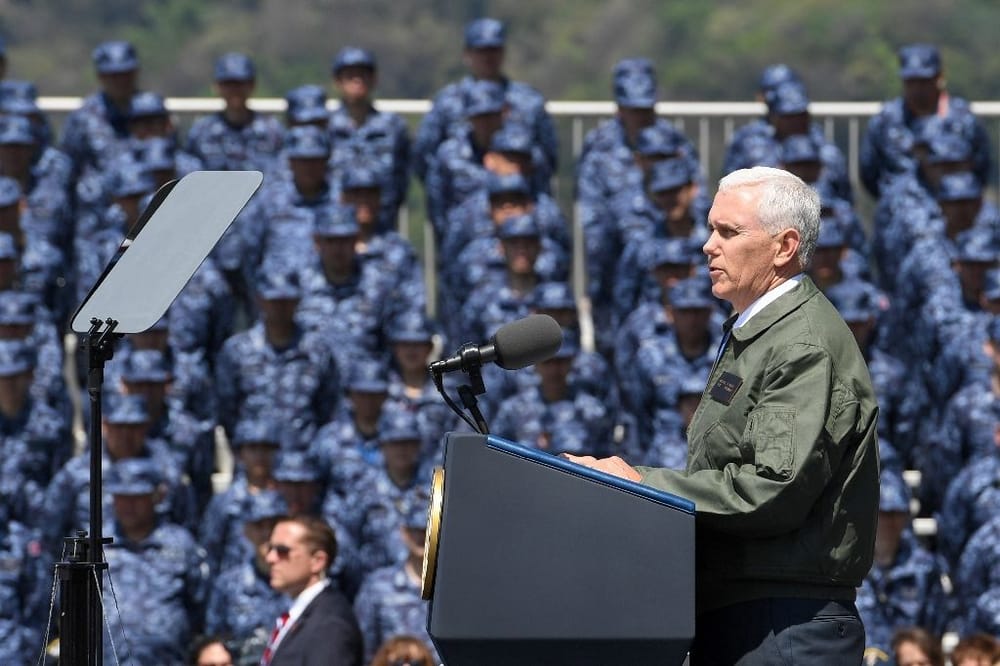 Pence Promises ‘Overwhelming’ US Response to Any North Korea Attack