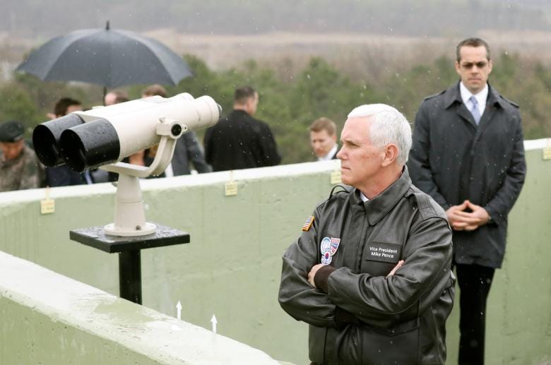 US VP Warns North Korea of Testing Trump’s Resolve