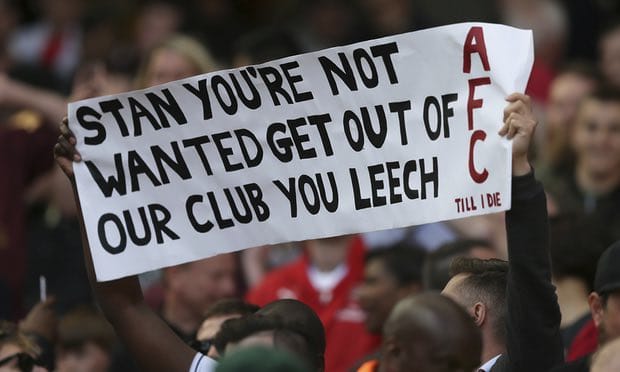 Call Him What You Want at Arsenal – Investor, Owner, Leech – Stan Kroenke Is Staying Put