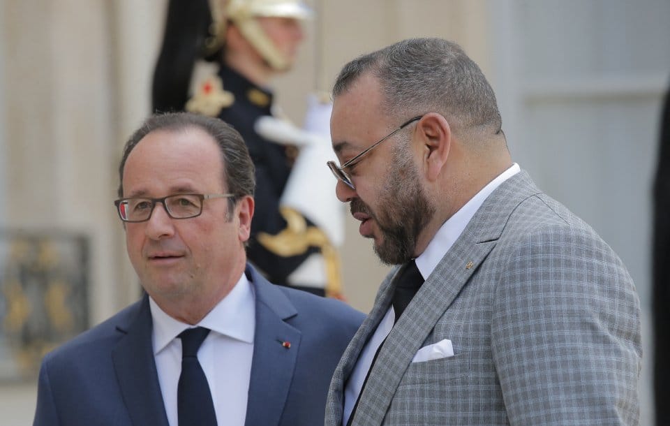 King Mohammed VI, Francois Hollande Reiterate Trust in Bilateral Partnership
