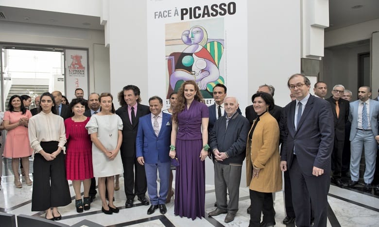 Princess Lalla Salma of Morocco Inaugurates ‘Face à Picasso’ Exhibition in Rabat