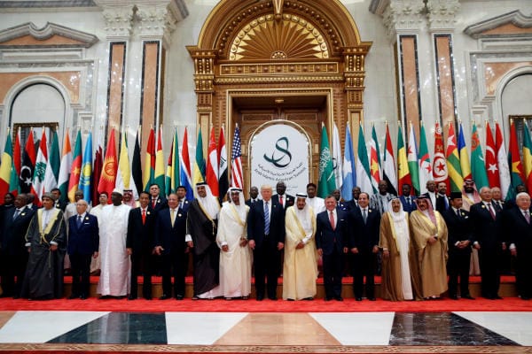 King Salman at Arab-Islamic-US Summit: Iran Spearheading Terrorism
