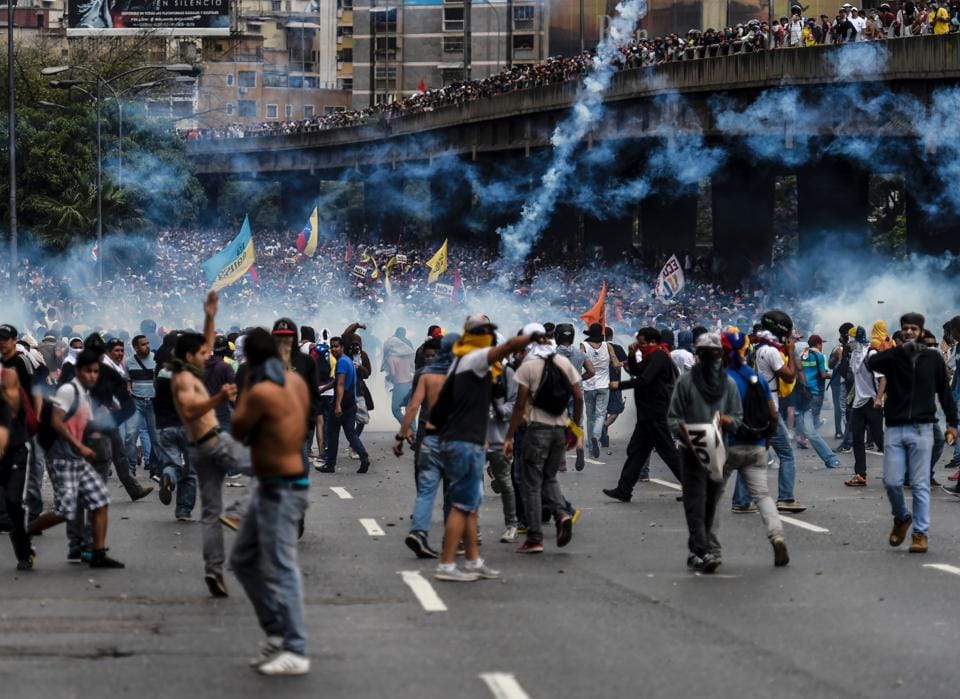 Venezuela Anti-Maduro Unrest Marks 50th Day with Huge Protests