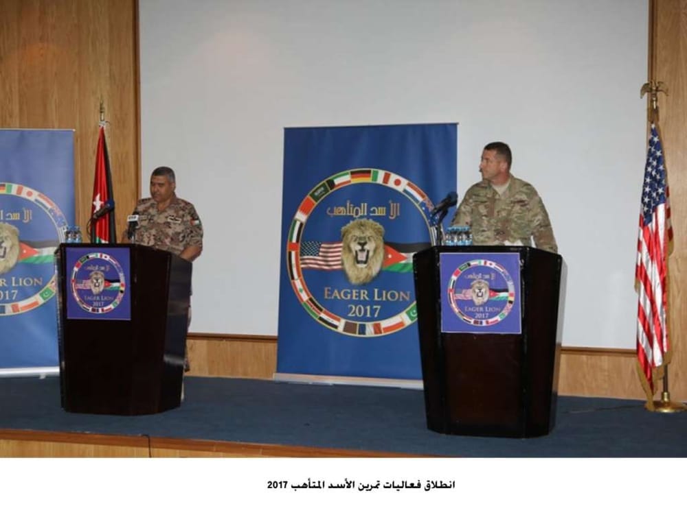 US-Jordanian Military Exercise with Arab, Foreign Participation