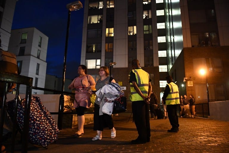 Five London Tower Blocks Evacuated over Safety Fears after Grenfell Fire