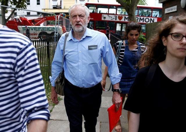 Opposition Leader Corbyn Urges UK PM May to Quit over Police Cuts