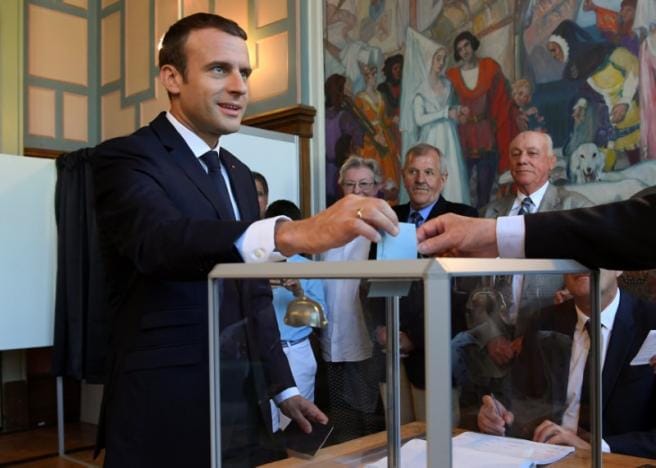 Landslide Majority in Sight for Macron as France Elects Parliament
