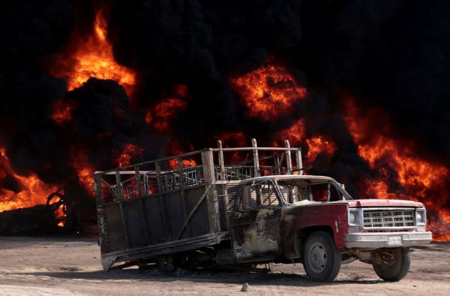 Mexican City for Fuel Thieves