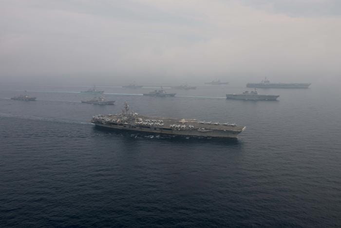 Japan, US Conduct Joint Naval Drill Off Korean Peninsula