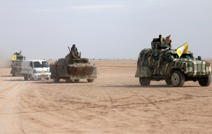 SDF Controls 3 Dams as Syria Regime Nears Raqqa