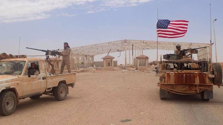 US Troops In Al-Tanf, Downing of Iranian-Made Regime Drone