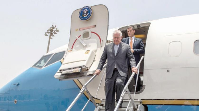 Tillerson Leaves Gulf without Breakthrough