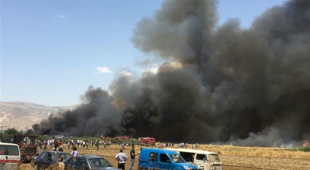 Report: 3 Killed in Fire at Syrian Refugee Camp in Lebanon