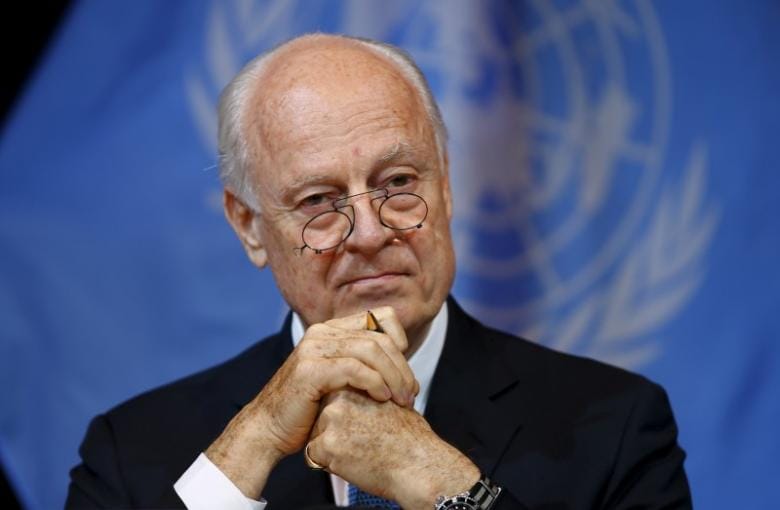 De Mistura Says Truce in the South is Temporary, Understands Syrians’ Concerns over Partition
