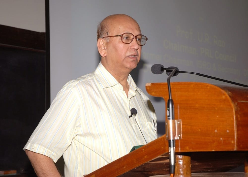 Indian Space Scientist Udupi Ramachandra Rao Dead at 85